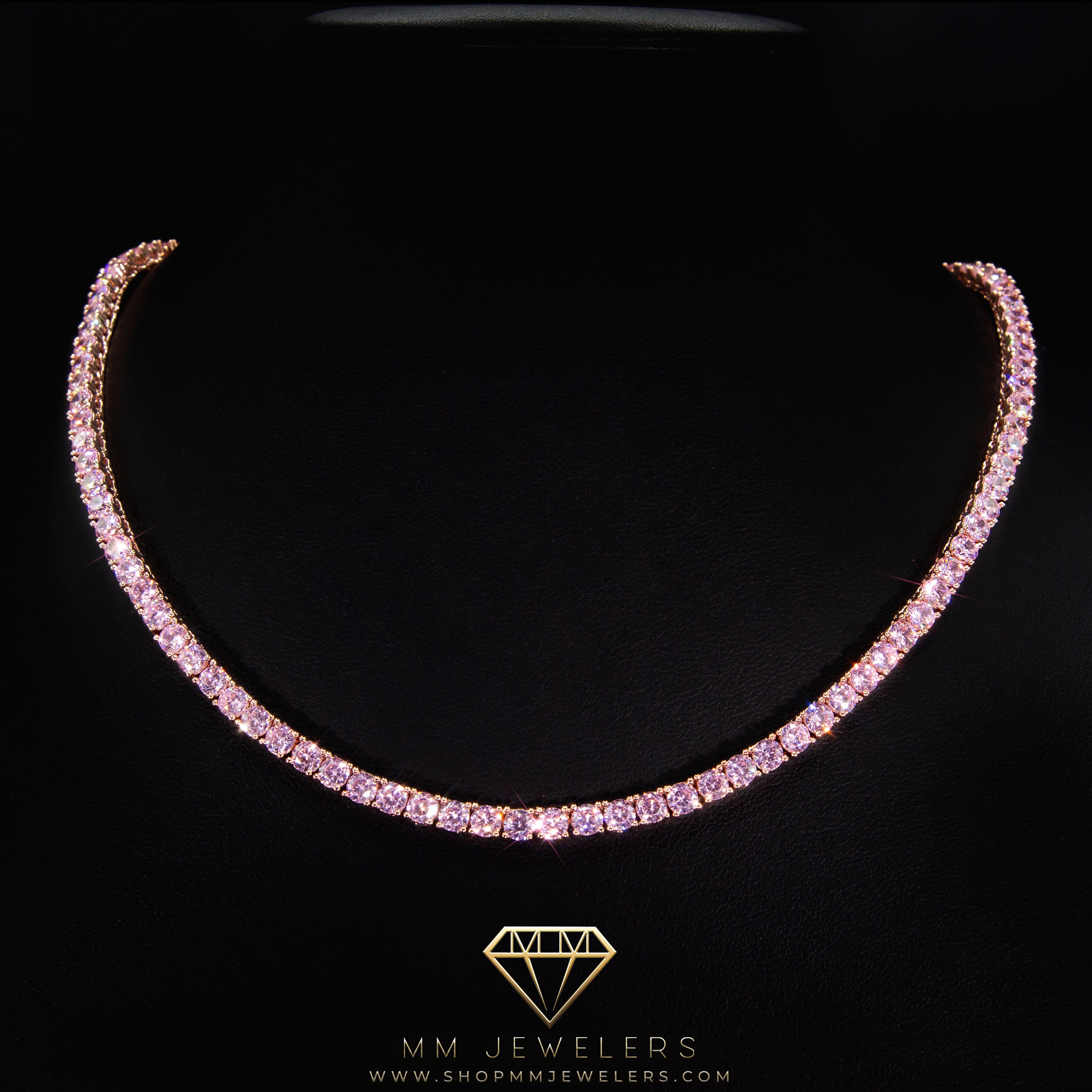 【MISSOMA】クラシックテニスネックレス&ブレスレット セット Classic Tennis Necklace & Bracelet Set | 18ct Gold Vermeil