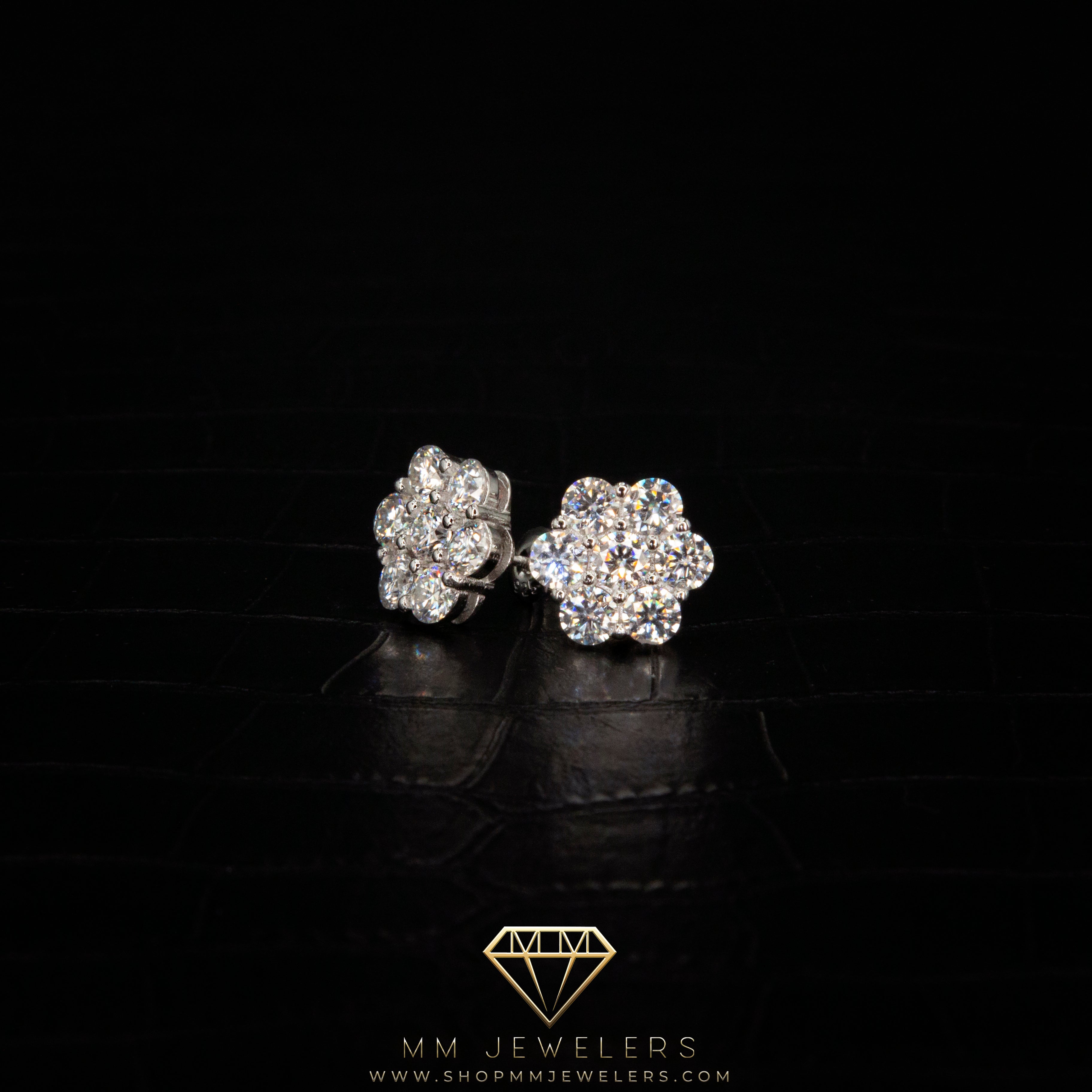 VVS Cluster Stud Earrings MMJ