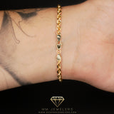 10k Gold Rope Bracelet