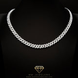 VVS 8mm Prong Link Necklace