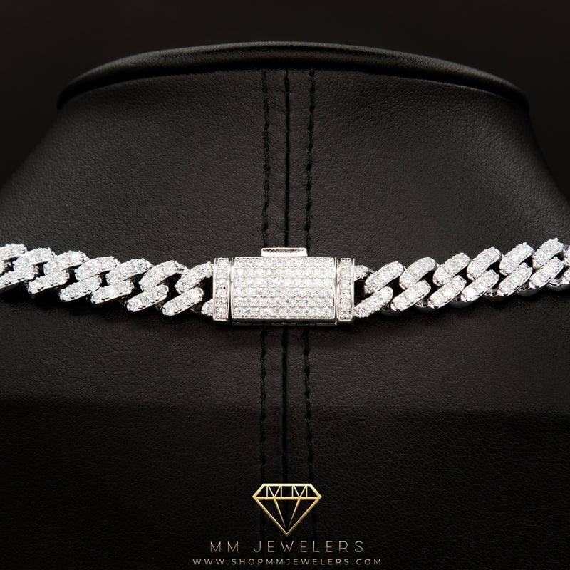 VVS 8mm Prong Link Necklace