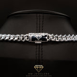 VVS 8mm Prong Link Necklace