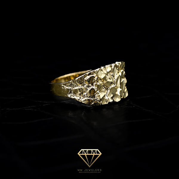 10k nugget ring