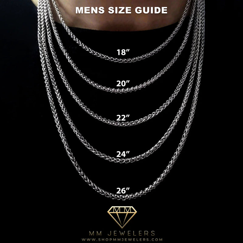 VVS Tennis Cluster Necklace