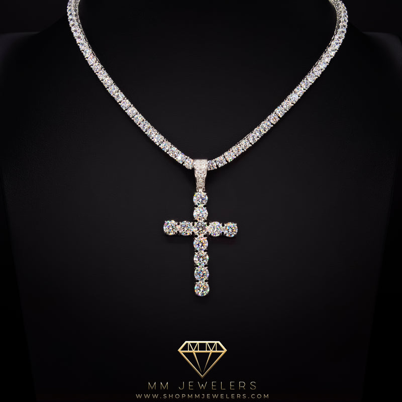 VVS Large Cross Pendant