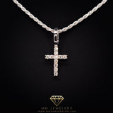 VVS Mini Cross Pendant