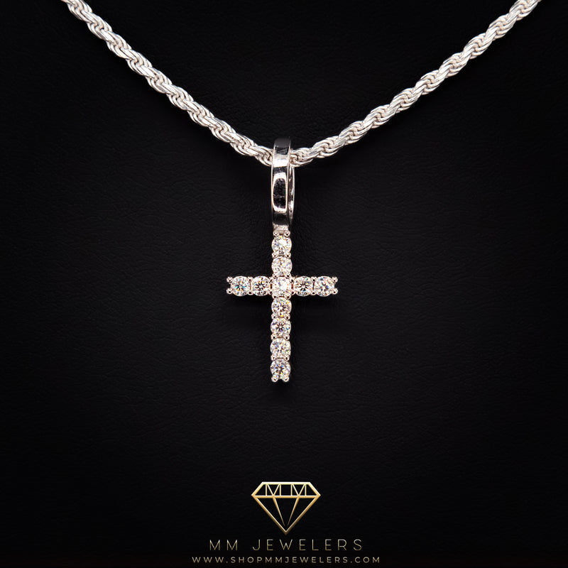 VVS Mini Cross Pendant