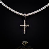 VVS Mini Cross Pendant