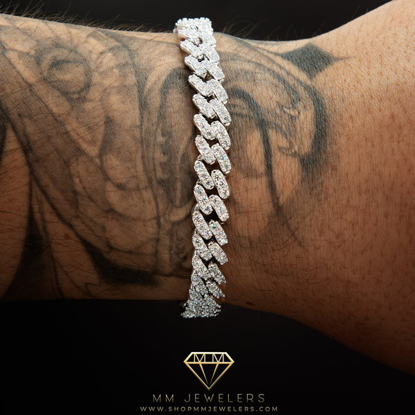 VVS 8mm Prong Link Bracelet