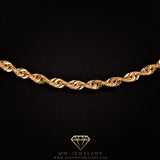 10k Gold Rope Necklace