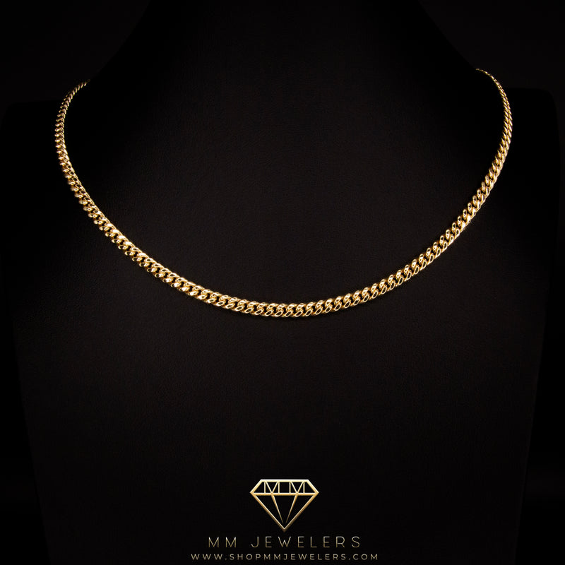 10k Gold Miami Cuban Necklace