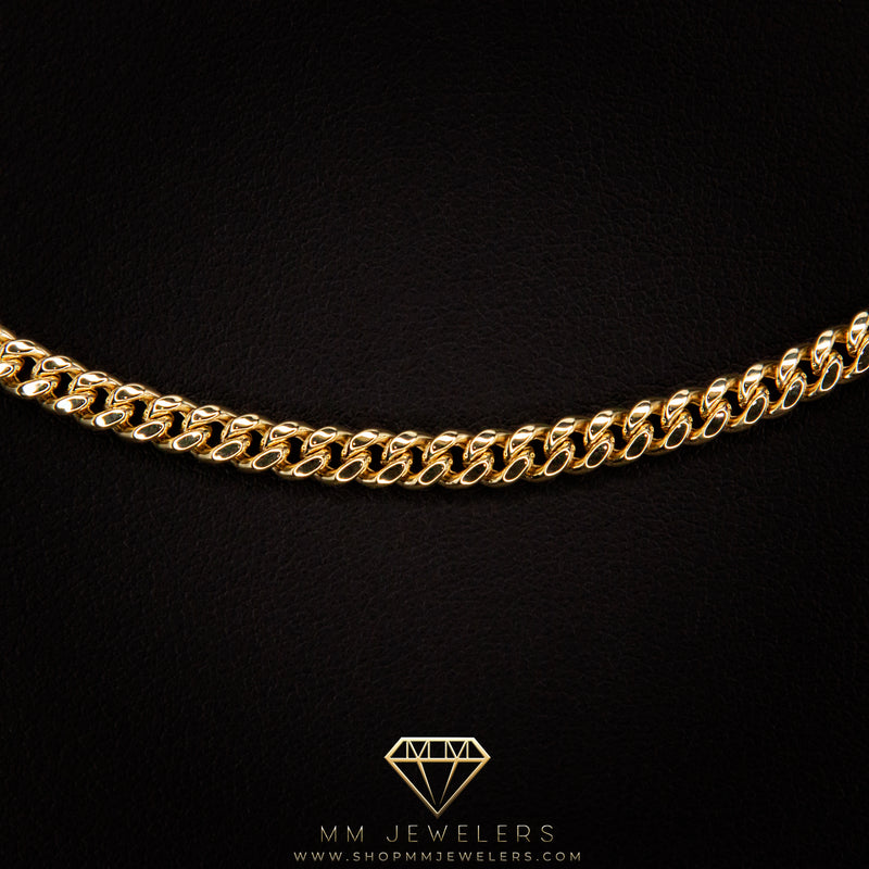 10k Gold Miami Cuban Necklace