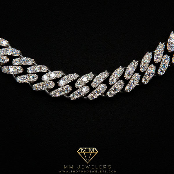 VVS 12mm Prong Link Necklace