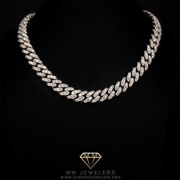 VVS 12mm Prong Link Necklace