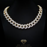 Cuban Link Chain (19mm) Yellow Gold