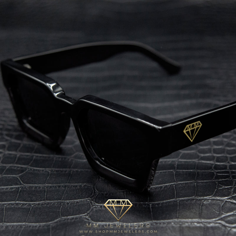 “RADIANT” Square Frame Designer Sunglasses
