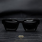 “RADIANT” Square Frame Designer Sunglasses