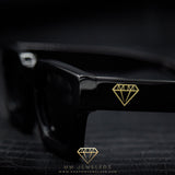 “RADIANT” Square Frame Designer Sunglasses