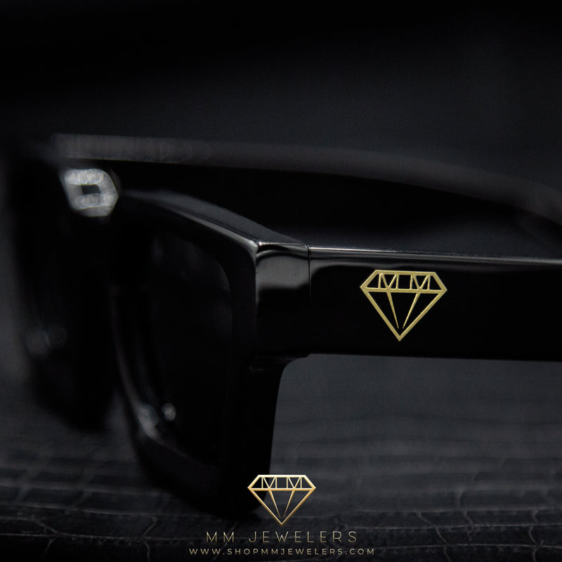 “RADIANT” Square Frame Designer Sunglasses