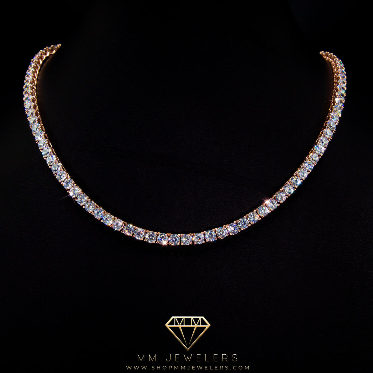 GLITTERテニスチェーン46cm GLITTERテニスチェーン46cm 10K Luxury