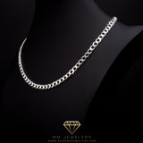 5mm Sterling Silver Miami Cuban Necklace