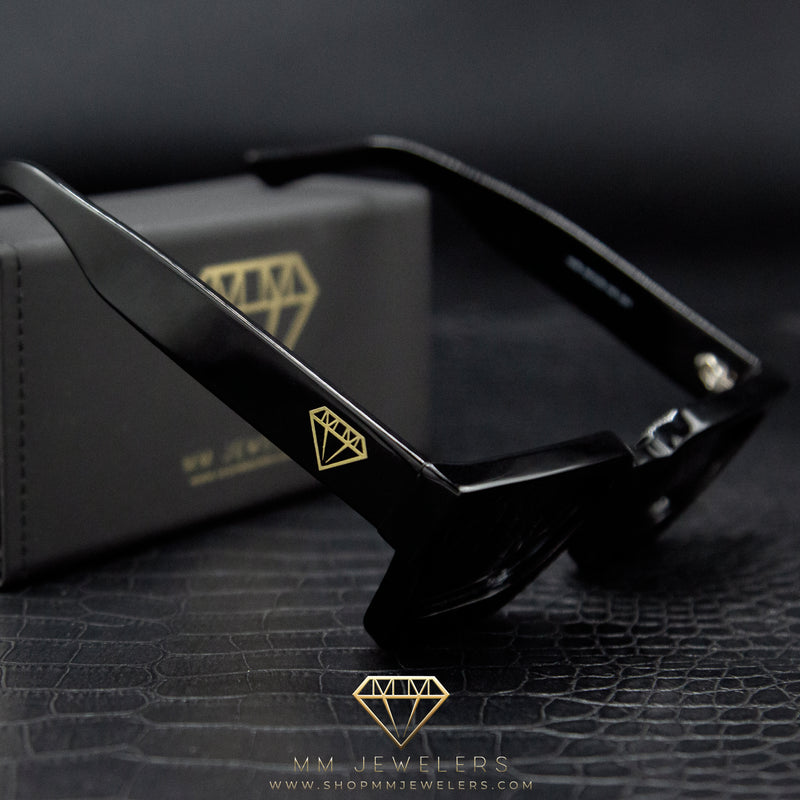 “RADIANT” Square Frame Designer Sunglasses