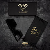 “RADIANT” Square Frame Designer Sunglasses