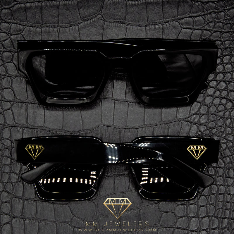 “RADIANT” Square Frame Designer Sunglasses