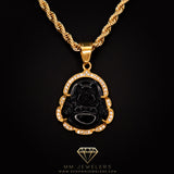 Buddha Pendant in Yellow Gold