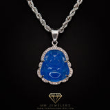 Buddha Pendant in White Gold