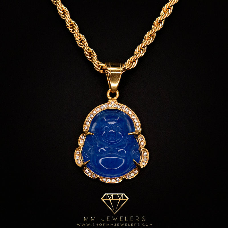 Buddha Pendant in Yellow Gold