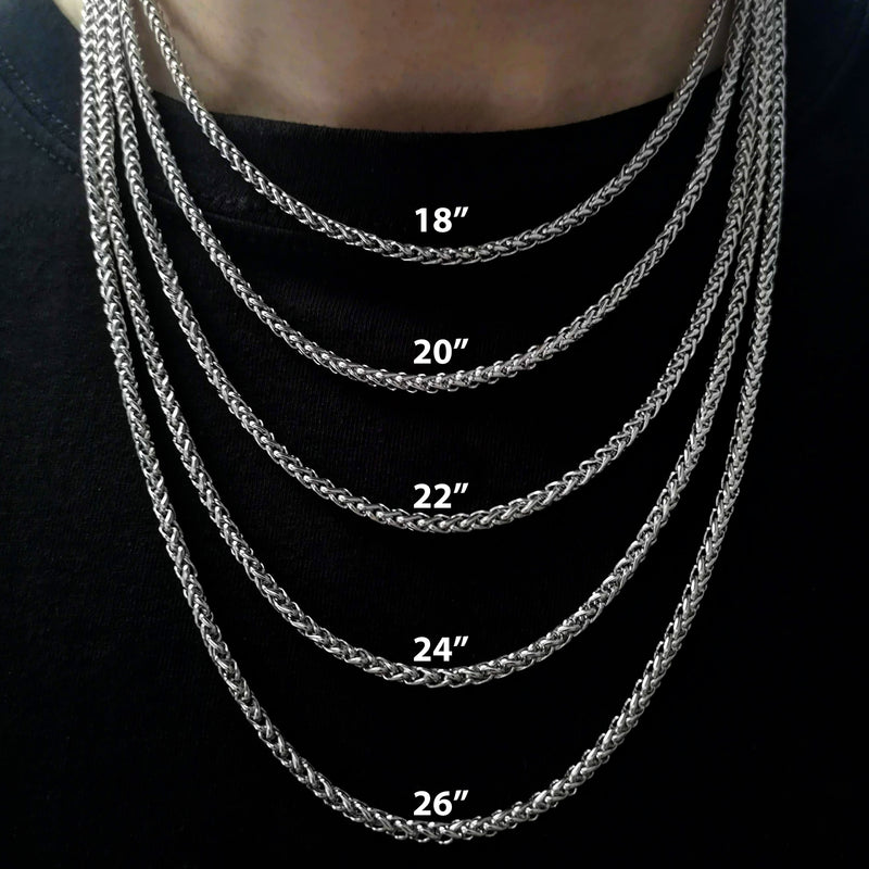 4mm Tennis Chain in Yellow Gold
