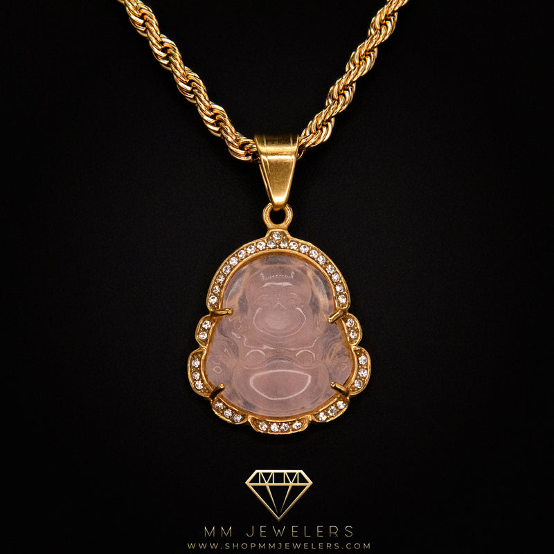 Buddha Pendant in Yellow Gold