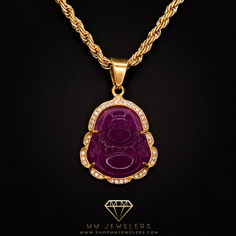 Buddha Pendant in Yellow Gold