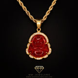 Buddha Pendant in Yellow Gold