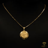 Saint Michael 10k Solid Gold
