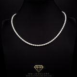 3mm Rope Chain in Silver