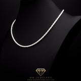 3mm Rope Chain in Silver