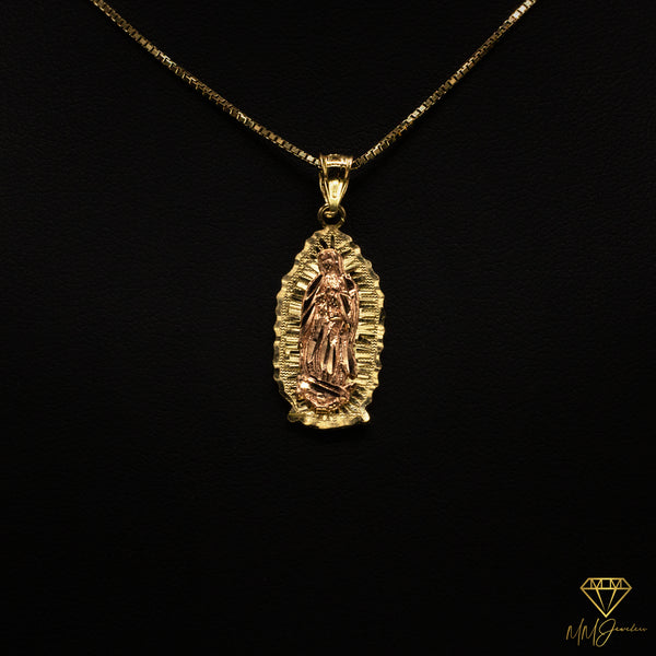 Virgin Mary 10k Solid Gold