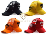 MMJ Diamond Logo Mesh Cap (Black on Black)